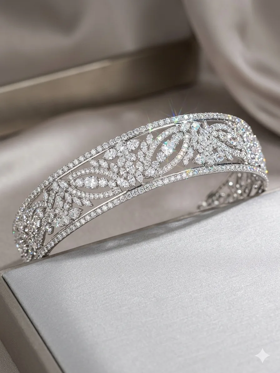Tiara do acervo Maria Fernandes Bride